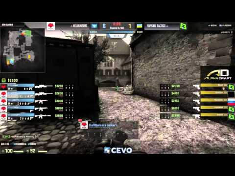 FlipSid3 vs HellRaisers Game 2 (CEVO-P CS:GO Season 8) - Helium & Launders