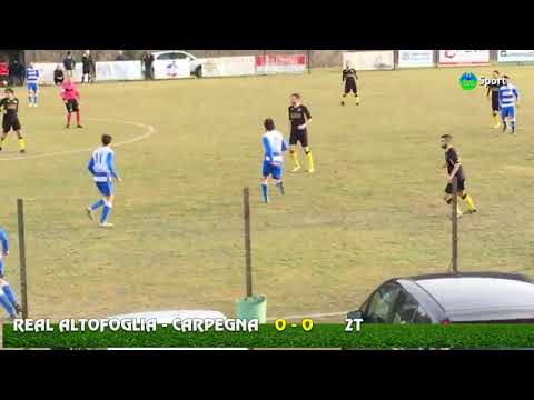 Real Altofoglia - Carpegna 1-1 (sintesi)