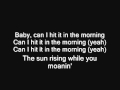 J. Cole ft. Drake - In the morning (lyrics)