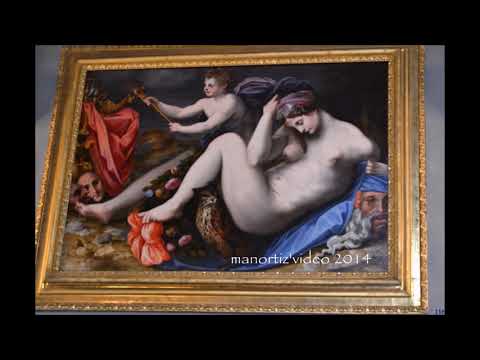 Agnolo di Cosimo, Michele Tosini, 4 Nudes paintings before&after restoratione