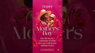 Free to Share Animated Happy Mother's Day Card with Wishes | WordsJustforYou.com #shorts #mothersday