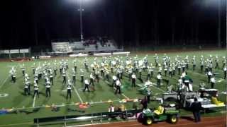 preview picture of video 'Montgomery HS Marching Band: 11/9/12 Field Show Performance-Halftime of Football Game vs. Somerville'