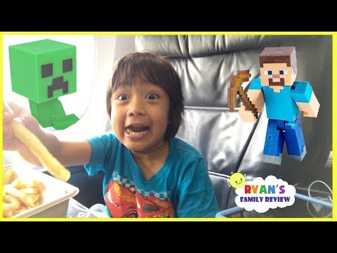 Unbelievable: Kid Opens Surprise Toys on Airplane!