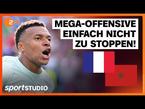 Video Thumbnail: Frankreich – Marokko Highlights | Viertelfinale, FIFA WM 2026 | sportstudio