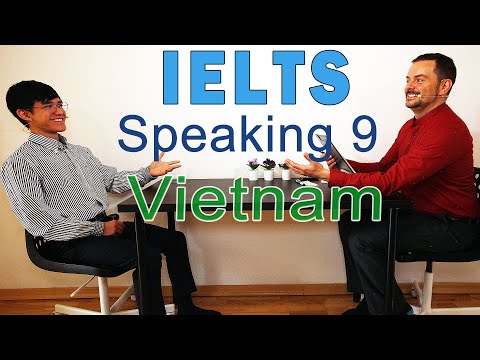 IELTS Speaking Band 9 Vietnam - Team Work - with Subtitles