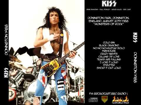 🌎 THE dot CORTO dot CLUB - KISS   Live in Donington 1988 08 20 Monsters of Rock  88 Radio Source360P