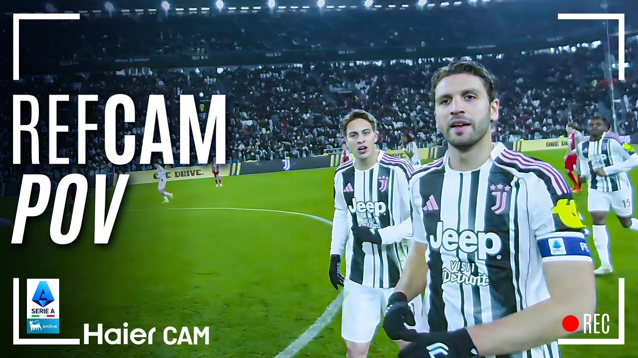REF CAM POV: You Are The Referee in Juventus-Cremonese | HAIER CAM | Serie A 2025/26