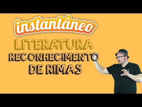Rhyme Recognition - Literature - Pedro Gonzaga - Snapshot