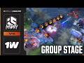 INNER CIRCLE X INSANITY Vs 1W TEAM Dota 2 At EWC 26 Group Stage HIGHLIGHTS