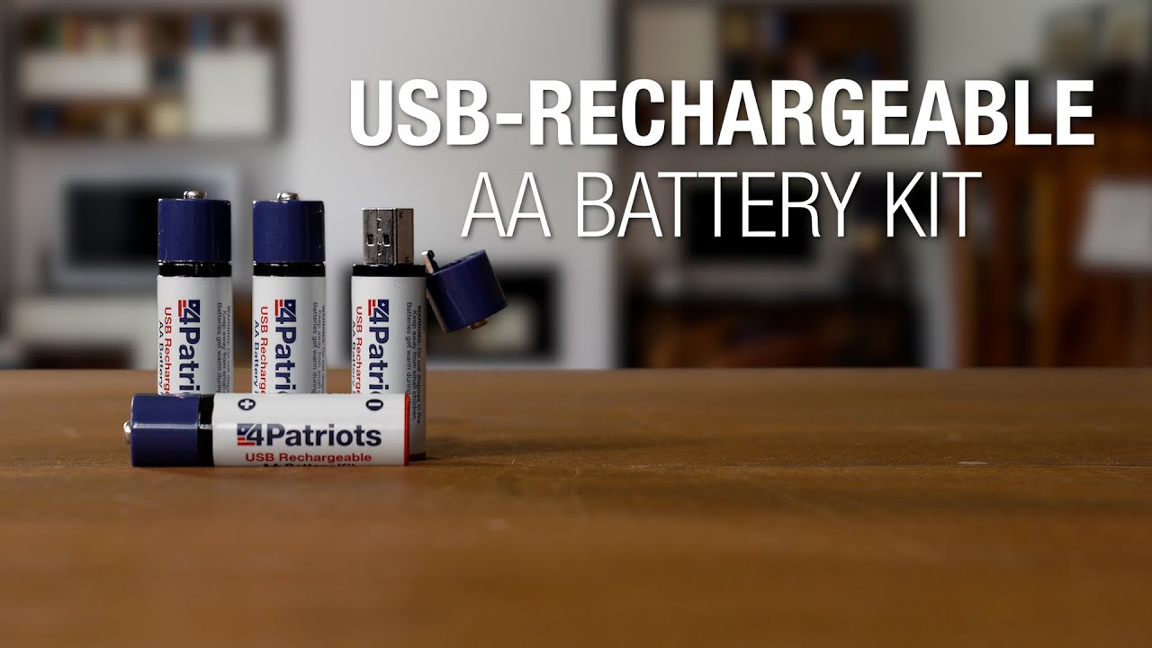 Video of the USB-Rechargeable AA Battery Kit