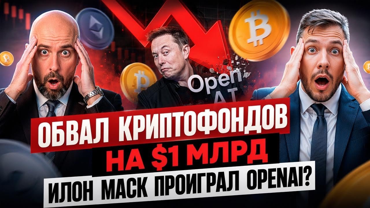 Илон Маск ПРОИГРАЛ OpenAI? | Обвал криптофондов на $1 млрд | Арест главы Dream Market
