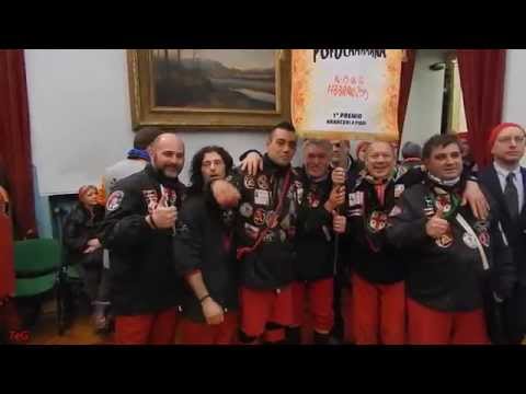Morte aranceri premiazione 1° posto - Carnevale Ivrea 2015