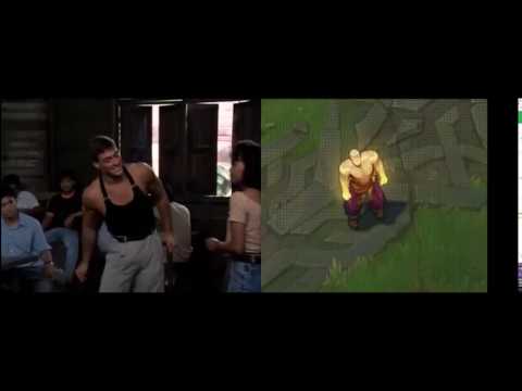 God Fist Lee Sin dance reference