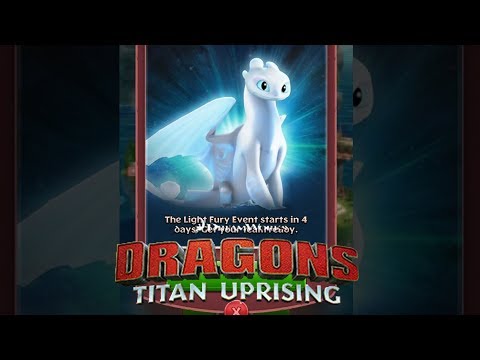 Light Fury Event Coming Soon? | HTTYD Dragons: Titan Uprising