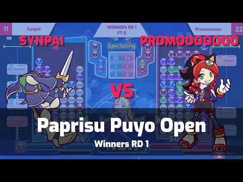 PTW Paprisu Puyo Open: Synpai (#11) vs Promooooooo (#22)