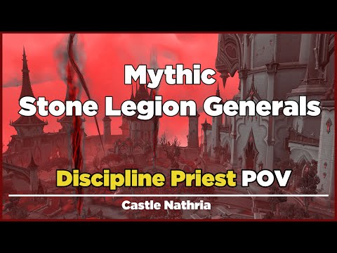 Mythic Stone Legion Generals - Loot the Core Hound - Discipline Priest