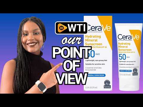CeraVe 100% Mineral Sunscreen SPF 50 - WTI product video review