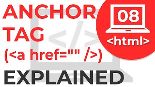 How to link pages in HTML, Anchor Tag in HTML, a Tag in HTML | Web Development Tutorials #8