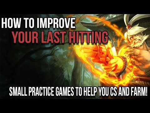 HOW TO IMPROVE YOUR LAST HITTING | VAINGLORY | SMALL PRACTICE GAMES TO HELP YOU CS AND FARM BETTER!