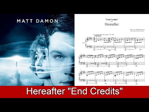 Hereafter “End Credits” - Clint Eastwood (Piano Solo)