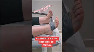 🔴¿Tienes un ESGUINCE de TOBILLO? ¡Recupérate con estos ejercicios!🦶🏼