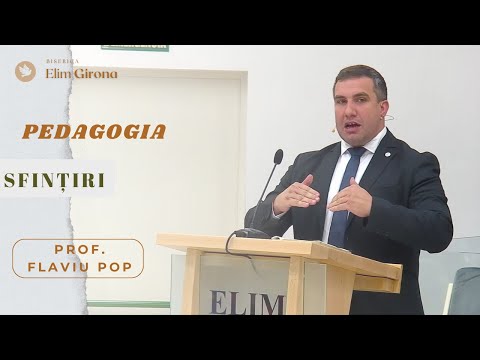 Pedagogia Sfintiri | Prof.  Flaviu Pop