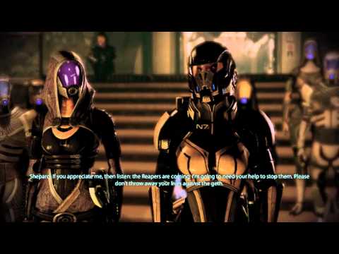 Mass Effect 2 - Tali's Loyalty Mission Ending(Renegade)