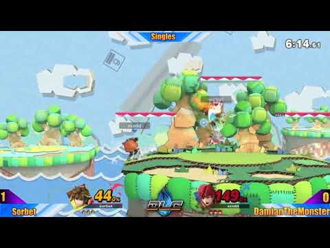 Ultimate SmashaPalooza: It Returns! - Losers - Sorbet (Pit) vs DamianTheMonster (Roy)