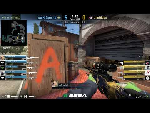 Pov csgo demo saffee (22/8) paiN vs Limitless - Inferno (ESEA Premier 10/11/2021)
