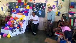 ALTAR DE MUERTOS DE 1o. Y 2DO. GRADO ESC.CENTAURO DEL NORTE