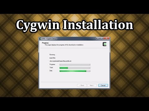 comment installer cygwin