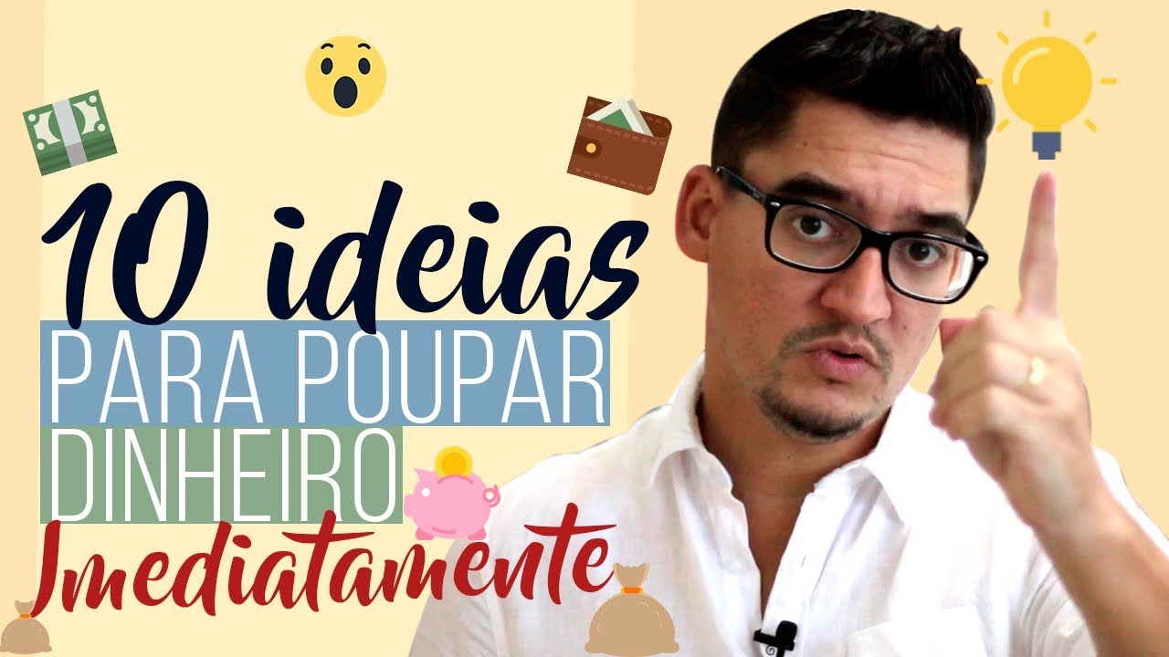 10 Ideias Para POUPAR DINHEIRO Imediatamente