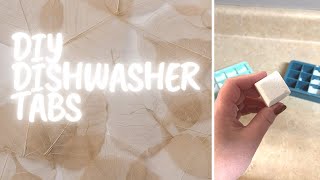 DIY Dishwasher Detergent Tablets | Only 3 Ingredients!