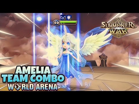 Amelia Team Combo in World Arena - Summoners War