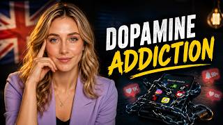Dopamine Addiction 📱 || Why You Can’t Stop Scrolling 🔥 || Learn English Through Psychology