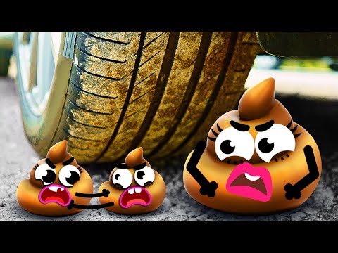 Crazy Doodles Family! 💩💩 Everything Is Better With These Tricky Guys - #Doodland 1036