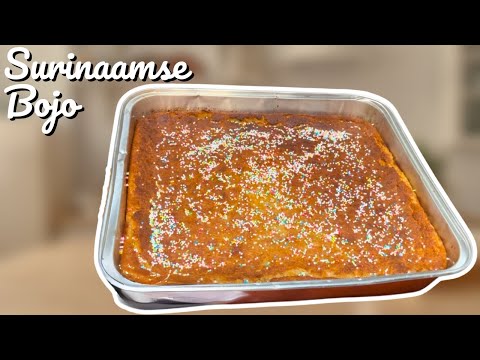 SURINAAMSE BOJO recept – Zo maak je de smeuïgste cassave cake! 😍