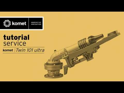 Service Komet Twin 101 Ultra Sprinkler Head