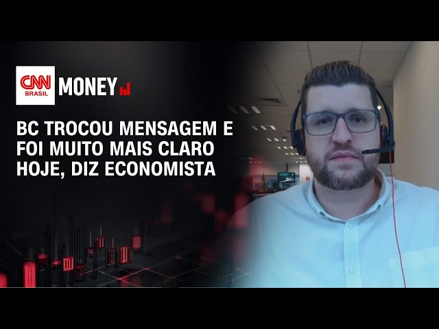 BC trocou mensagem e foi muito mais claro hoje, diz economista | MONEY NEWS