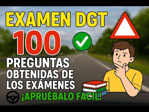 🚗 "100 DGT 2025 Driving Test Questions ✅ Pass the First Time!"