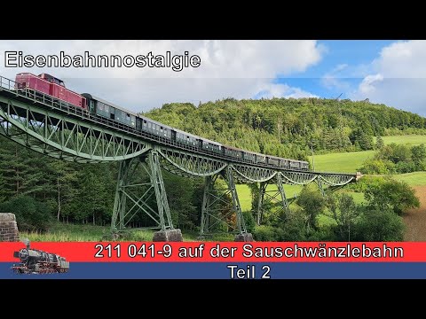 2022 Wutachtalbahn mit 211 041-9 Teil 2/2