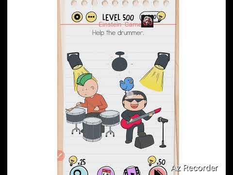 Brain test level 500 Gameplay Walkthrough Solution