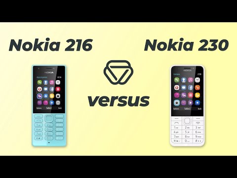 Nokia 216 vs Nokia 230 - Vergleich der wichtigsten Unterschiede auf deutsch