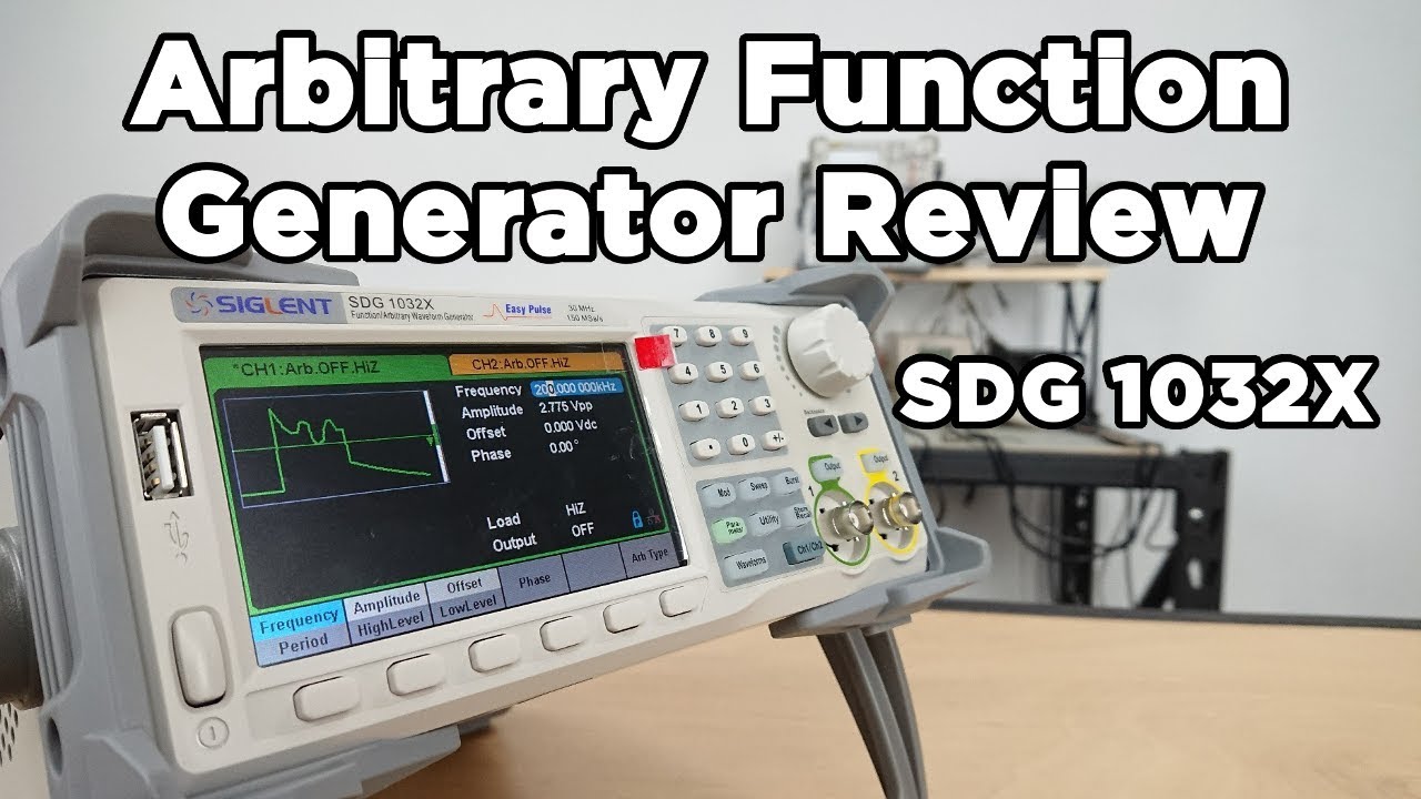 Our Review of Siglent SDG1032X Arbitrary Function Generator