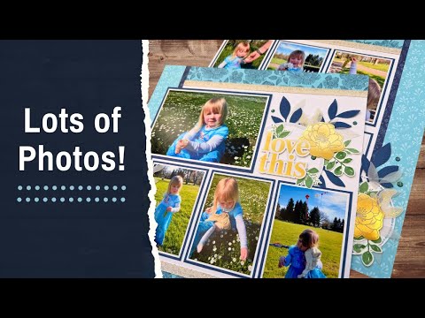 Two Ways, One Sketch | 12x12 Scrapbooking Idea