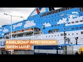 Cruiseschip in Amsterdam open voor asielzoekers: 'Elke luxe is afgesloten'