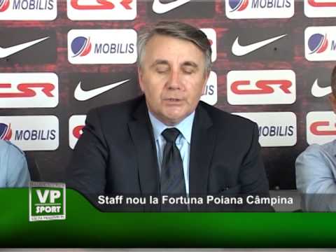 Staff  nou la Fortuna Poiana Campina