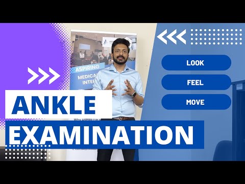 ANKLE EXAMINATION OSCE VIDEO- ASPIRE ACADEMY