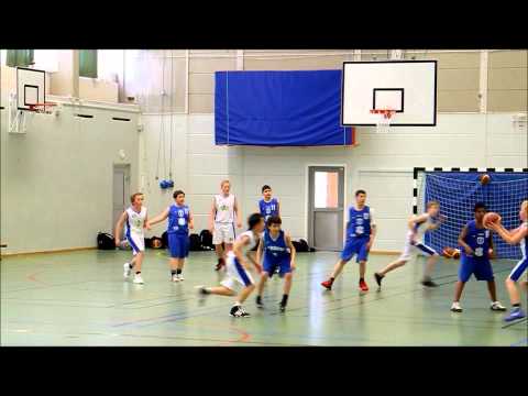 Spånga Basket P99 vs Akropol i Lampe Challenge 2012 (del 1 av 2)