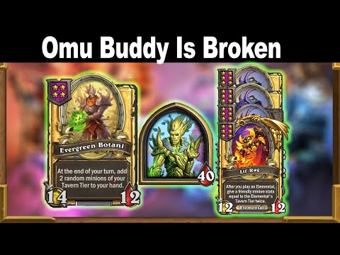 FREE TWO ⭐6 STAR MINONS EVERY TURN! Omu Buddy Is The BEST! | Christian Hearthstone Battlegrounds
